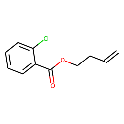 Benzoic acid, 2-chloro, 3-butenyl ester