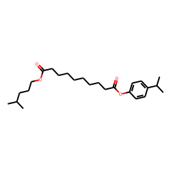 Sebacic acid, isohexyl 4-isopropylphenyl ester