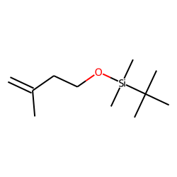 3-Methyl-3-buten-1-ol, tert-butyldimethylsilyl ether