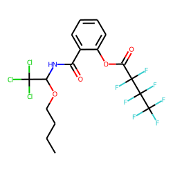 Trichlamide, N-heptafluorobutyryl-