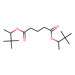 Glutaric acid, di(3,3-dimethylbut-2-yl) ester