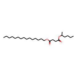 Succinic acid, 2-hexyl pentadecyl ester