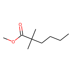 Hexanoic acid, 2,2-dimethyl, methyl ester