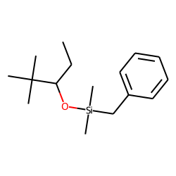 2,2-Dimethyl-3-pentanol, benzyldimethylsilyl ether