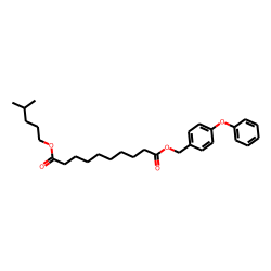 Sebacic acid, isohexyl 4-phenoxybenzyl ester