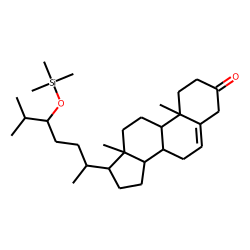 5-Cholen-3-on-24-ol, TMS