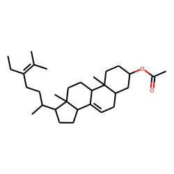 Peposterol (7,24-Stigmastadienol) acetate