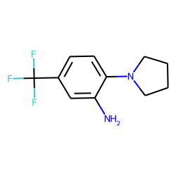 N-[2-Amino-4-(trifluoromethyl)phenyl]pyrrolidine
