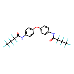 2,2,3,3,4,4,4-Heptafluoro-N-[4-[4-(2,2,3,3,4,4,4-heptafluorobutanoylamino)phenoxy]phenyl]butanamide