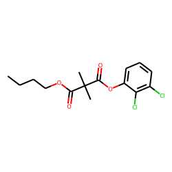 Dimethylmalonic acid, butyl 2,3-dichlorophenyl ester