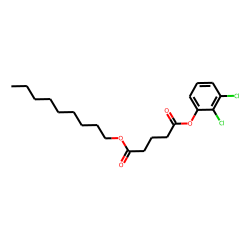 Glutaric acid, 2,3-dichlorophenyl nonyl ester