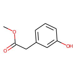 Benzeneacetic acid, 3-hydroxy-, methyl ester