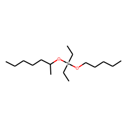 Silane, diethyl(2-heptyloxy)pentyloxy-