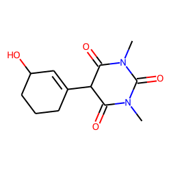 1,3-Dimethyl-5-(3-hydroxycyclohexen-1-yl)hexahydropyrimidine-2,4,6-trione