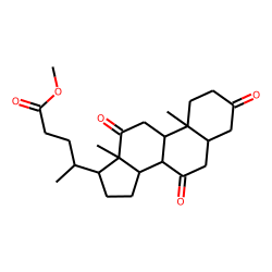 Cholan-24-oic acid, 3,7,12-trioxo-, methyl ester