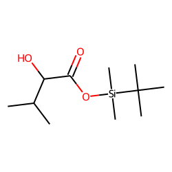 2-Hydroxy-3-methylbutyric acid, TBDMS