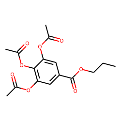 Propyl 3,4,5-triacetoxybenzoate