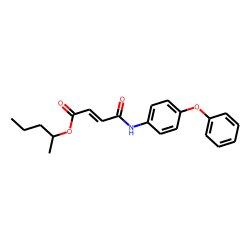 Fumaric acid, monoamide, N-(4-phenoxyphenyl)-, 2-pentyl ester