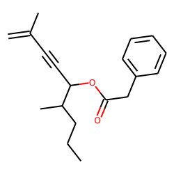 Phenylacetic acid, 2,6-dimethylnon-1-en-3-yn-5-yl ester