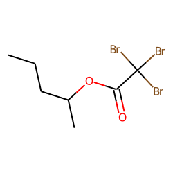 Acetic acid, tribromo, 1-methylbutyl ester