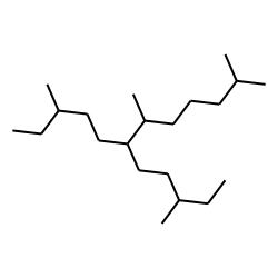 2,6,10-trimethyl-7-(3-methylpentyl)dodecane