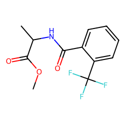 L-Alanine, N-(2-trifluoromethylbenzoyl)-, methyl ester