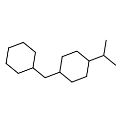 Cyclohexane, 1-(cyclohexylmethyl)-4-(1-methylethyl)-