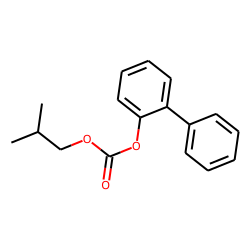 Carbonic acid, 2-biphenyl isobutyl ester
