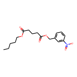 Glutaric acid, 3-nitrobenzyl pentyl ester