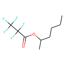 2-Hexanol, pentafluoropropionate