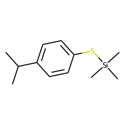 4-Isopropylbenzenethiol, S-trimethylsilyl-