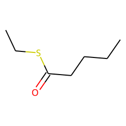 Pentanethioic acid, S-ethyl ester