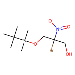 2-Bromo-3-tert-butyldimethylsilyloxy-2-nitropropan-1-ol