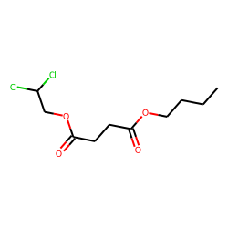 Succinic acid, butyl 2,2-dichloroethyl ester