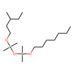 Silane, dimethyl(dimethyl(3-methylpentyloxy)silyloxy)heptyloxy-