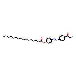 4-Propionyl-4'-n-hexadecanoyloxyazobenzene