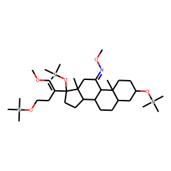 Tetrahydrocortisone, MO TMS
