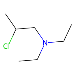 1-Diethylamino-2-chloropropane