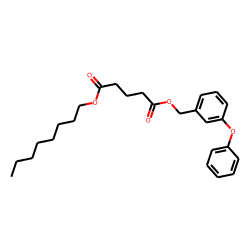 Glutaric acid, octyl 3-phenoxybenzyl ester