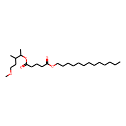 Glutaric acid, 5-methoxy-3-methylpent-2-yl tridecyl ester