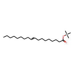 trans-9-Octadecenoic acid, trimethylsilyl ester