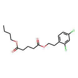 Glutaric acid, butyl 2-(2,4-dichlorophenyl)ethyl ester