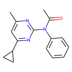 4-Cyclopropyl-6-methyl-N-acetyl-N-phenylpyrimidin-2-amine