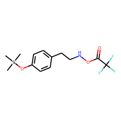 Tyramine N-TFA-O-TMS