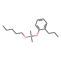 Silane, dimethyl(2-propylphenoxy)pentyloxy-