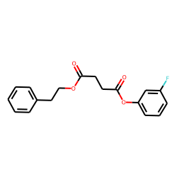 Succinic acid, phenethyl 3-fluorophenyl ester