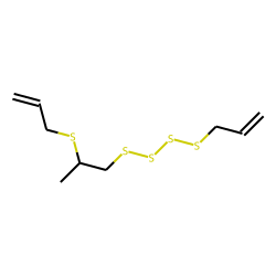 9-methyl-4,5,6,7,10-pentathia-1,12-tridecadiene