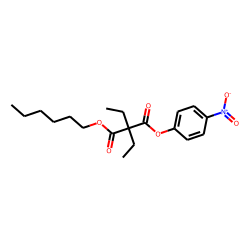 Diethylmalonic acid, hexyl 4-nitrophenyl ester