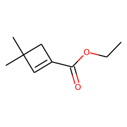 1-Cyclobutenecarboxylic acid, 3,3-dimethyl ethyl ester