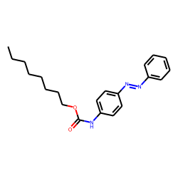 P-phenylazo carbanilic acid, n-octyl ester
